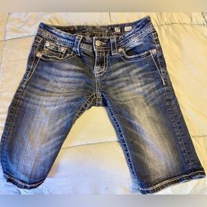 Miss me size 25 mid-rise Jeans